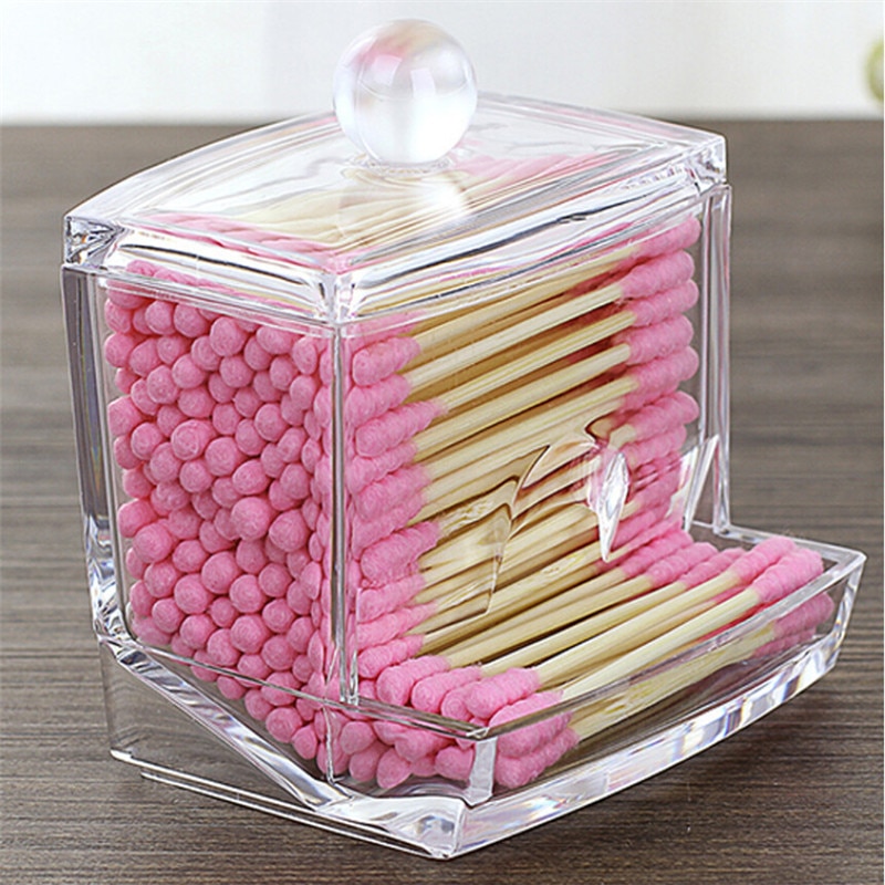 Acrylic-Cotton-Swabs-Storage-Holder-Box-Portable-Transparent-Makeup-Cotton-Pad-Cosmetic-Container-Jewelry-Organizer-Case
