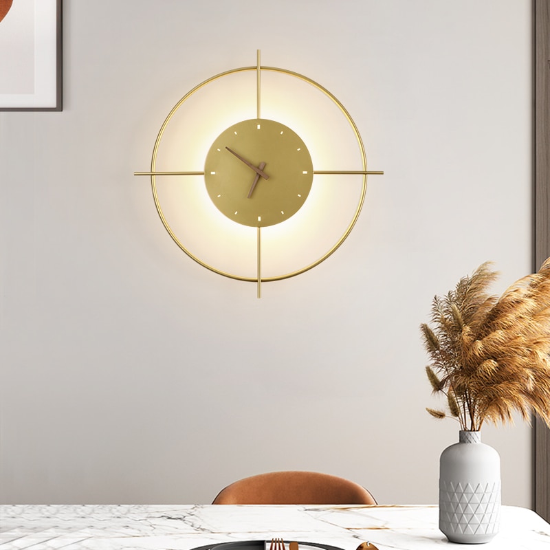 Hot-sale-Nordic-LED-Wall-Lamps-Art-Clock-Design-Wall-Sconce-Creative-Aisle-Bedroom-Living-Room-3